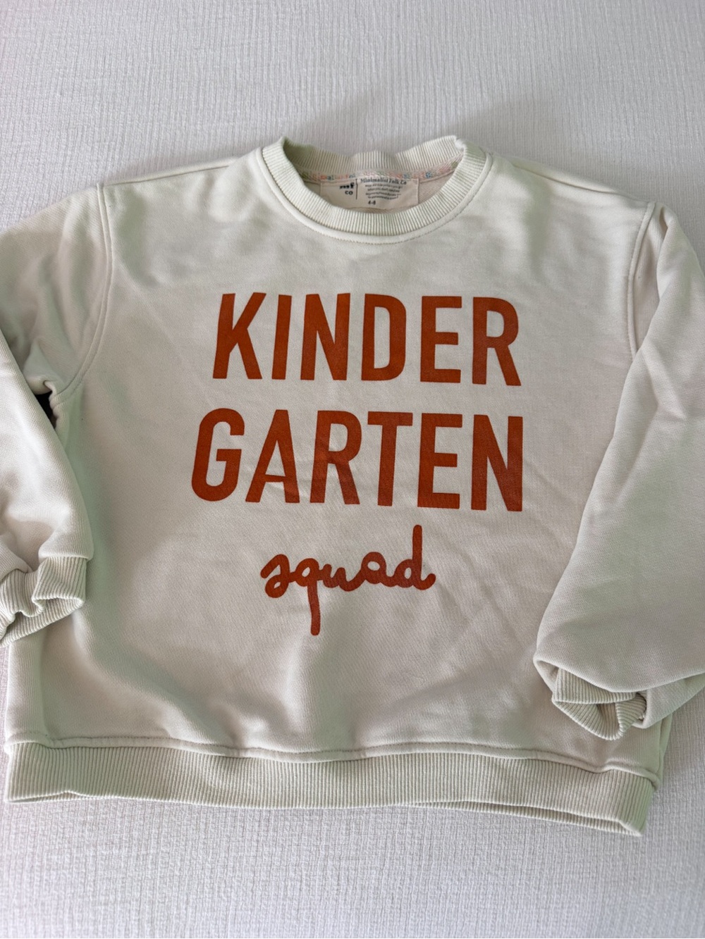 Minimalist Folk co sweatshirt